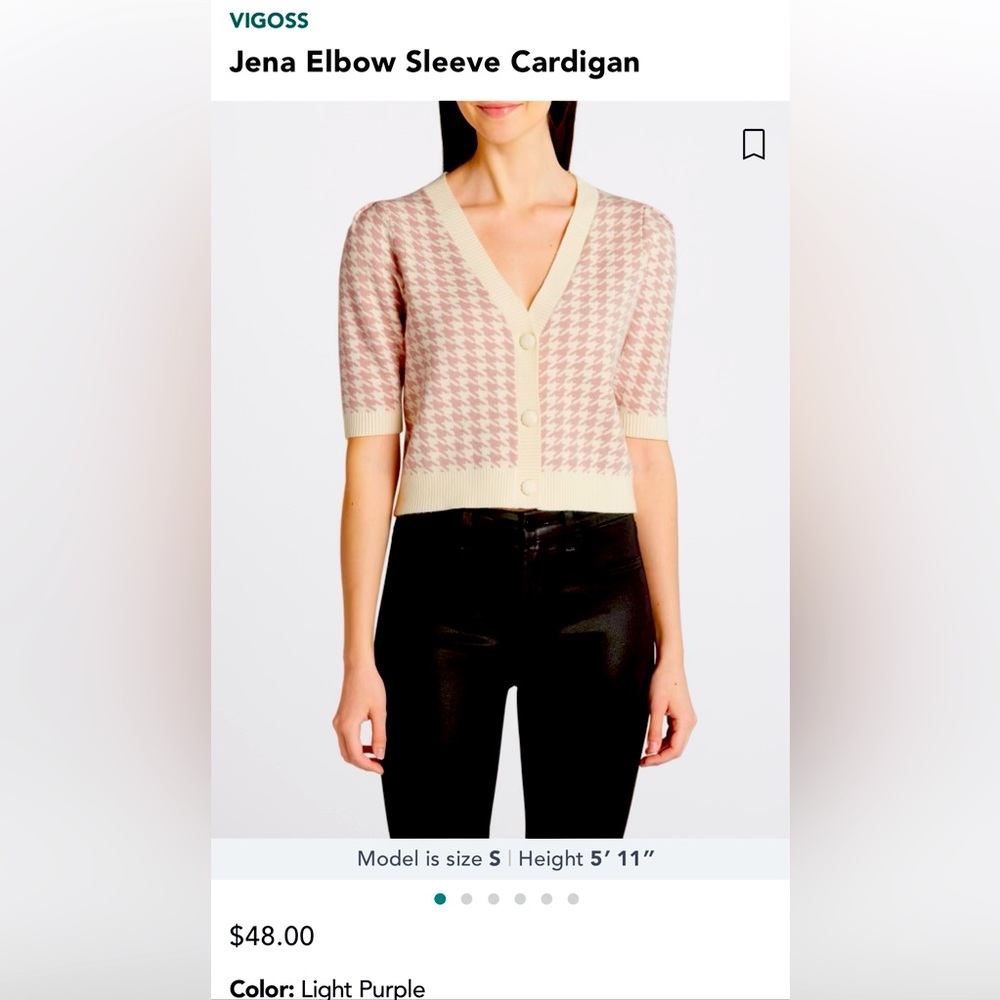 Vigoss Jenna elbow sleeved Cardigan